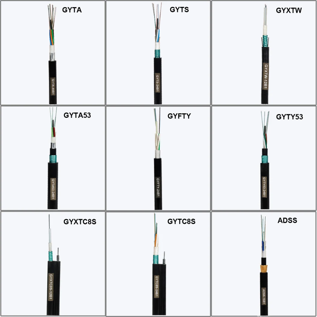 Indoor Fiber Optic 1/2 Core Indoor Internet Cable