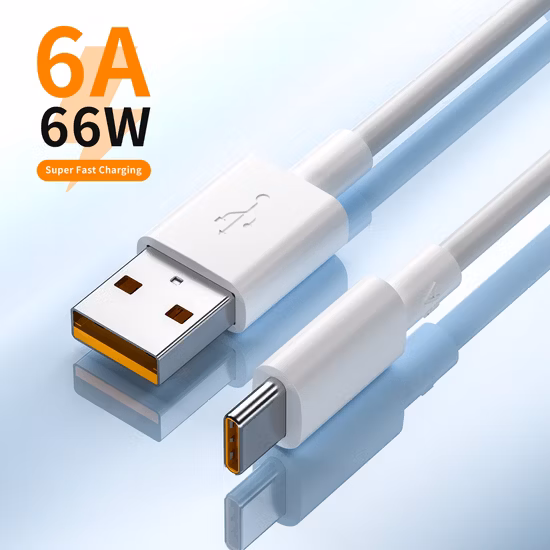 Factory Premium 6A Super Fast Charging Cable USB C Cable Type C Fast Charger Data Cable for Samsung