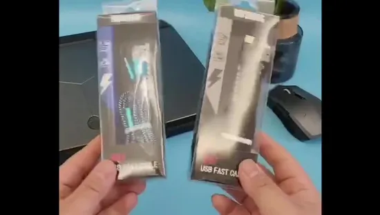 Cabo de dados de nylon ecológico três em um de 1,5 m, adequado para Android/iPhone e outros dispositivos USB