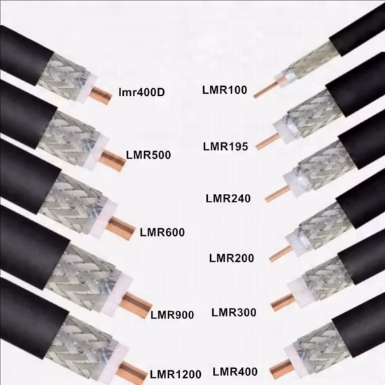 328-FT Cabo coaxial de condutor de cobre com blindagem quádrupla RG6 de alto desempenho para TV via satélite e Internet