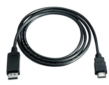 4K Displayport macho para cabo HDMI macho, moldagem Dp para cabo HDMI Conecte seu computador à HDTV