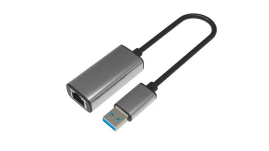 Liga de Alumínio Space Grey Ethernet LAN Internet Gigabit Ethernet Rede 100/1000 Mbps USB a BC Tipo 2.0 3.0 3.1 para Cabo RJ45 para MacBook